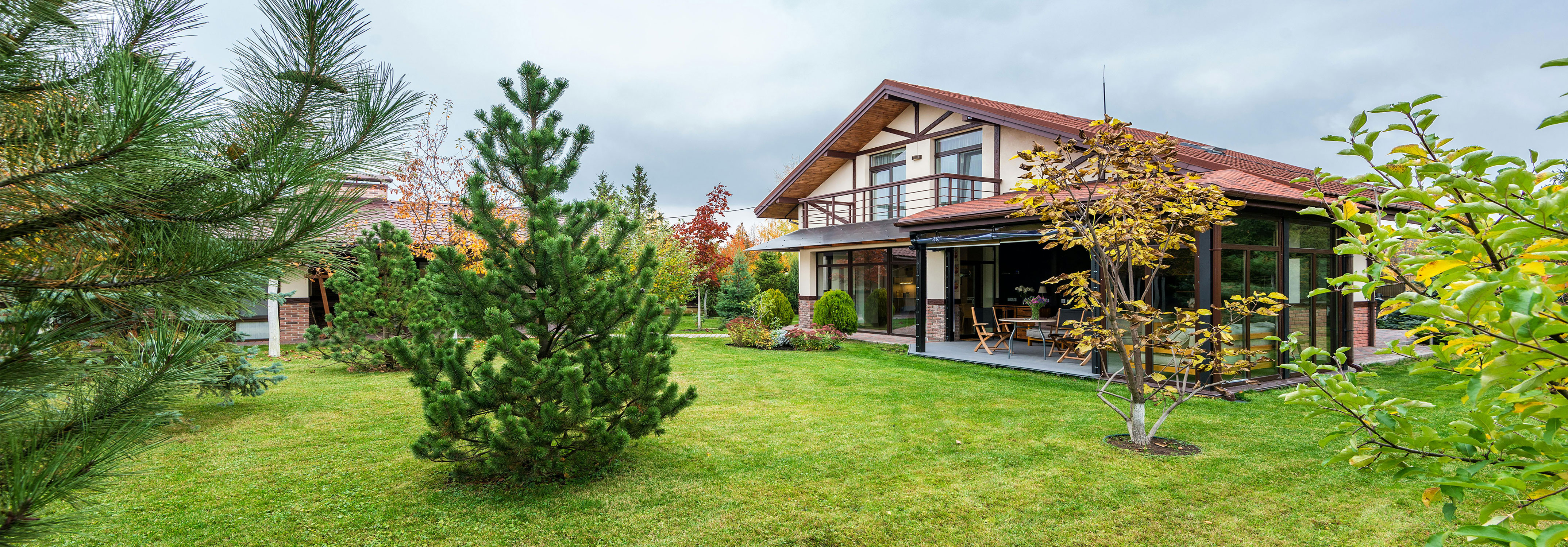 Morning Dew on a Pristine Lawn